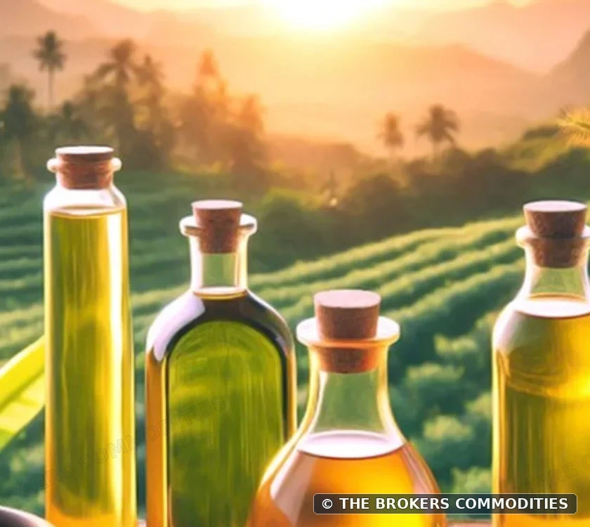 Imagem ilustrativa de óleos vegetais