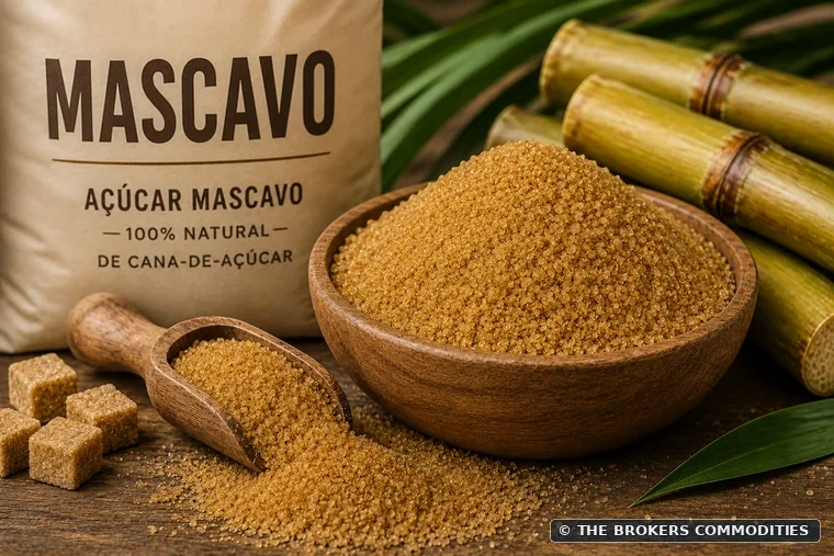 Açúcar mascavo 600/700 — Foto do catálogo atual, ilustrativa; não identifica um lote.