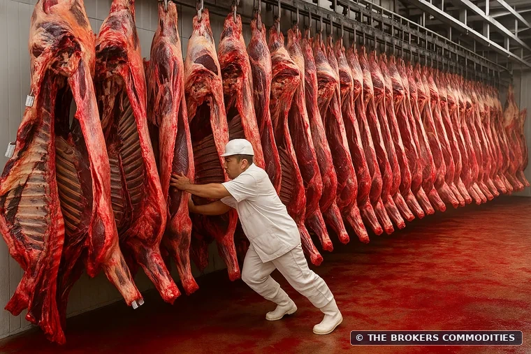 Carne bovina congelada — Foto do catálogo atual, ilustrativa; não identifica um lote.