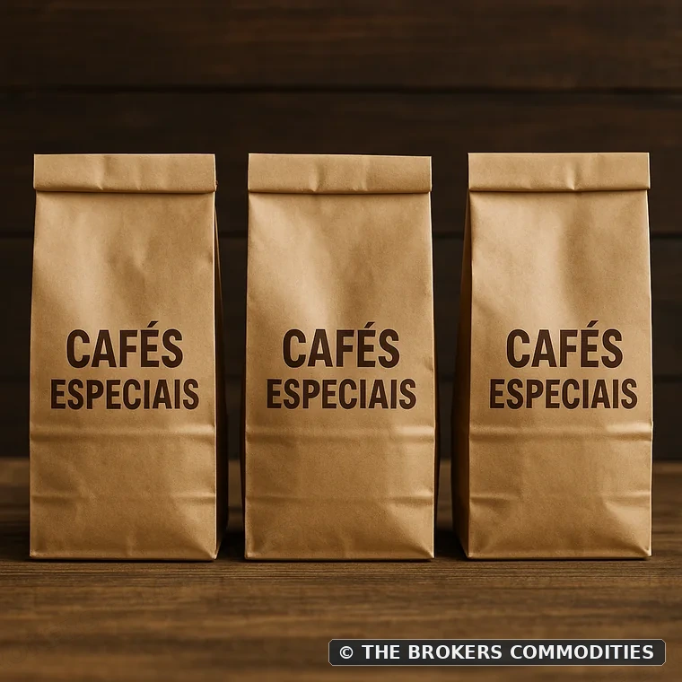 Cafés especiais — Foto do catálogo atual, ilustrativa; não identifica um lote.
