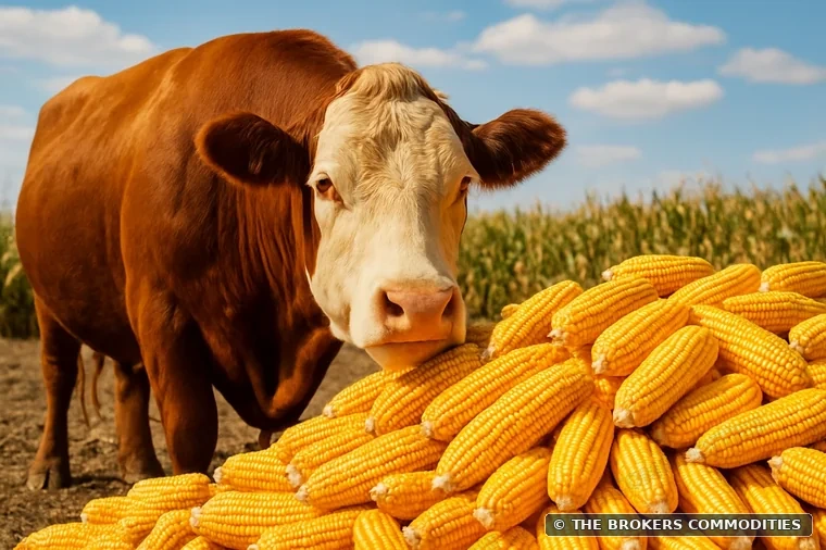 Milho amarelo para consumo animal — Foto do catálogo atual, ilustrativa; não identifica um lote.